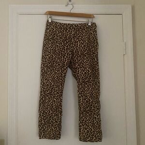 Cotton On Leopard Print Capris Pants